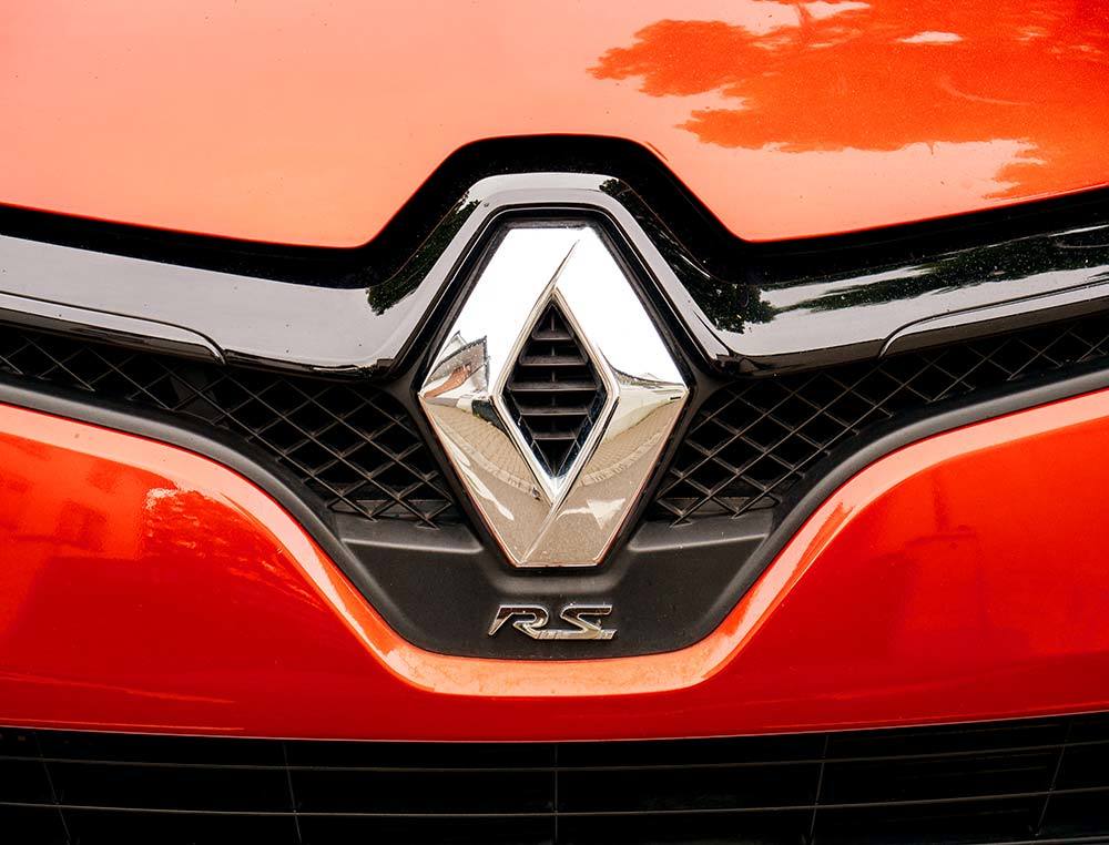 Ancien Logo Renault hypersthene communication graphique
