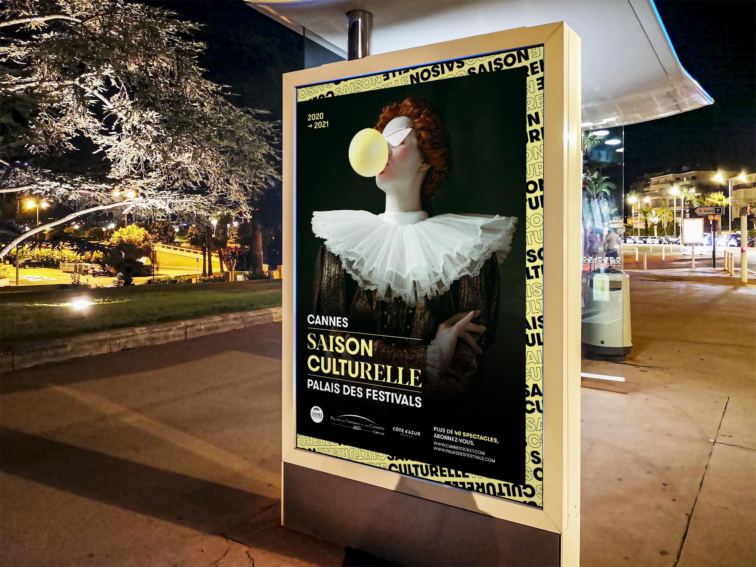 Palais Da Saison Culturelle Abris Bus Cannes 2