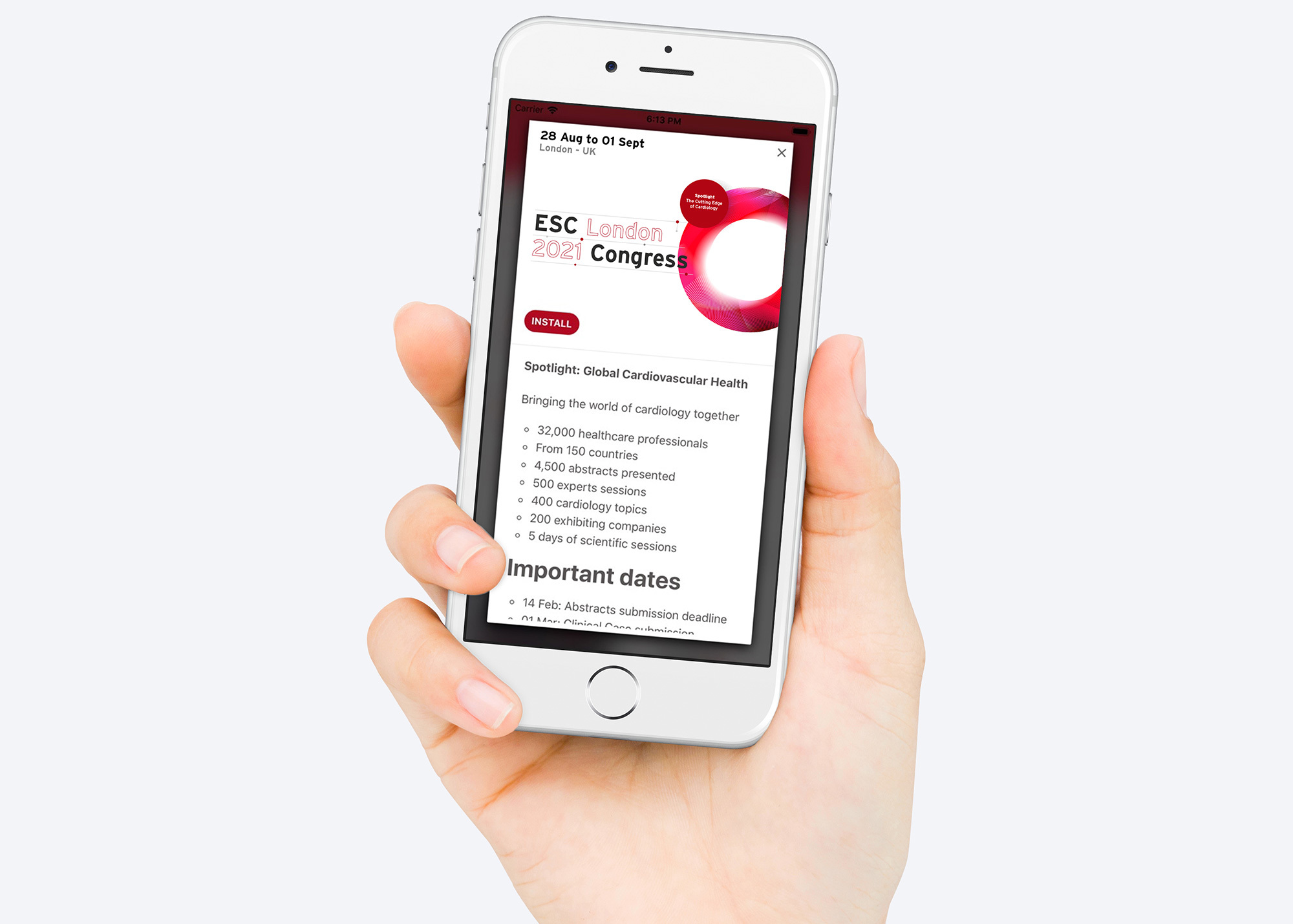 App Mockup Esc 1