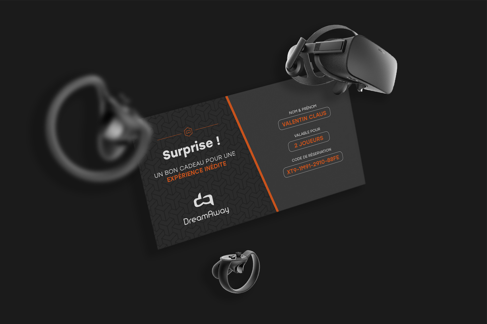 Dream Away Carte Flottante 2022 Mockup
