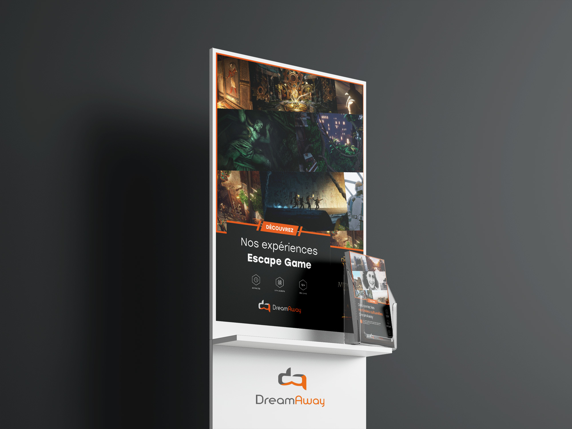 Dream Away Display 2022 Mockup