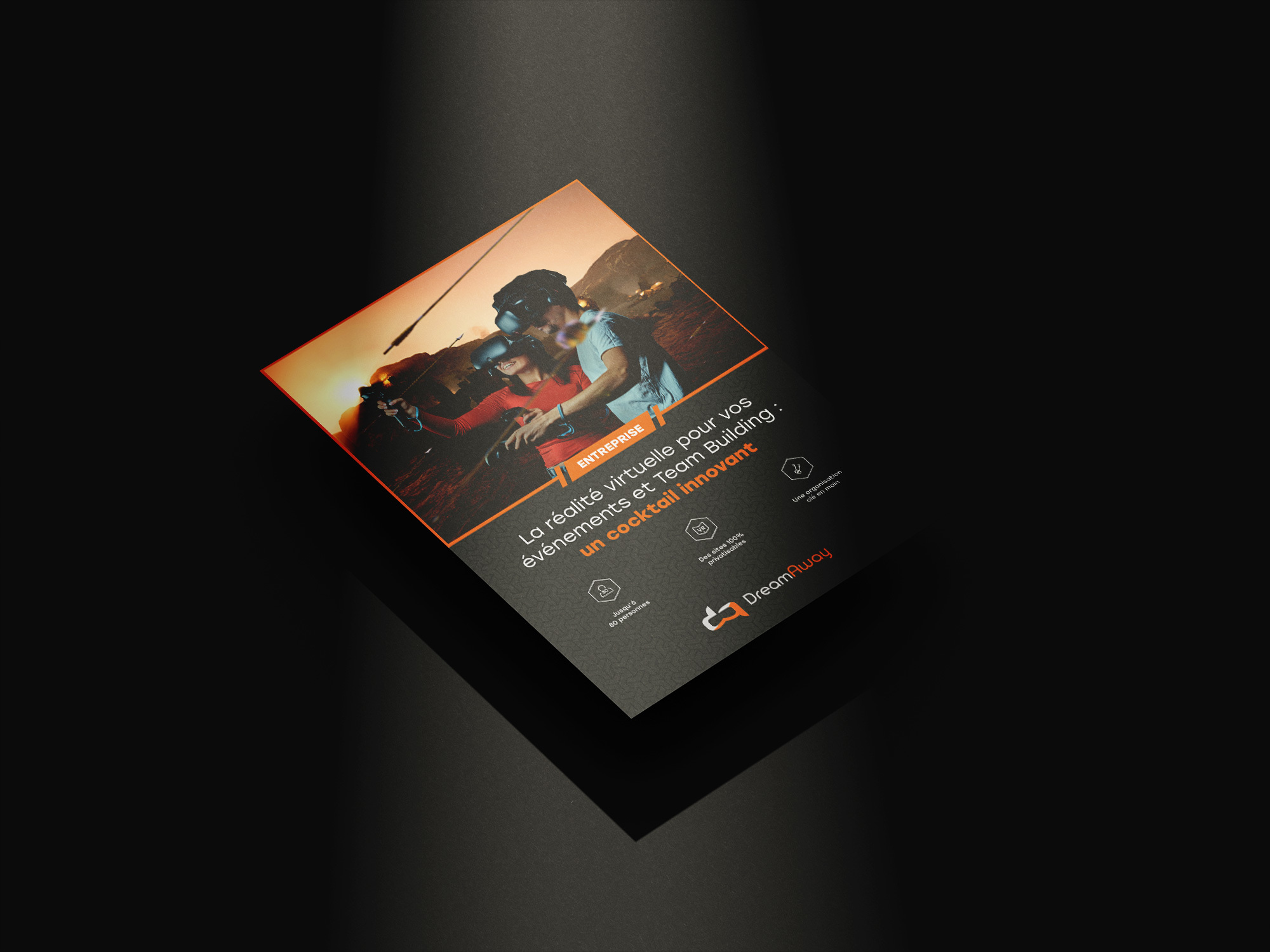 Dream Away Flyer 2022 Mockup