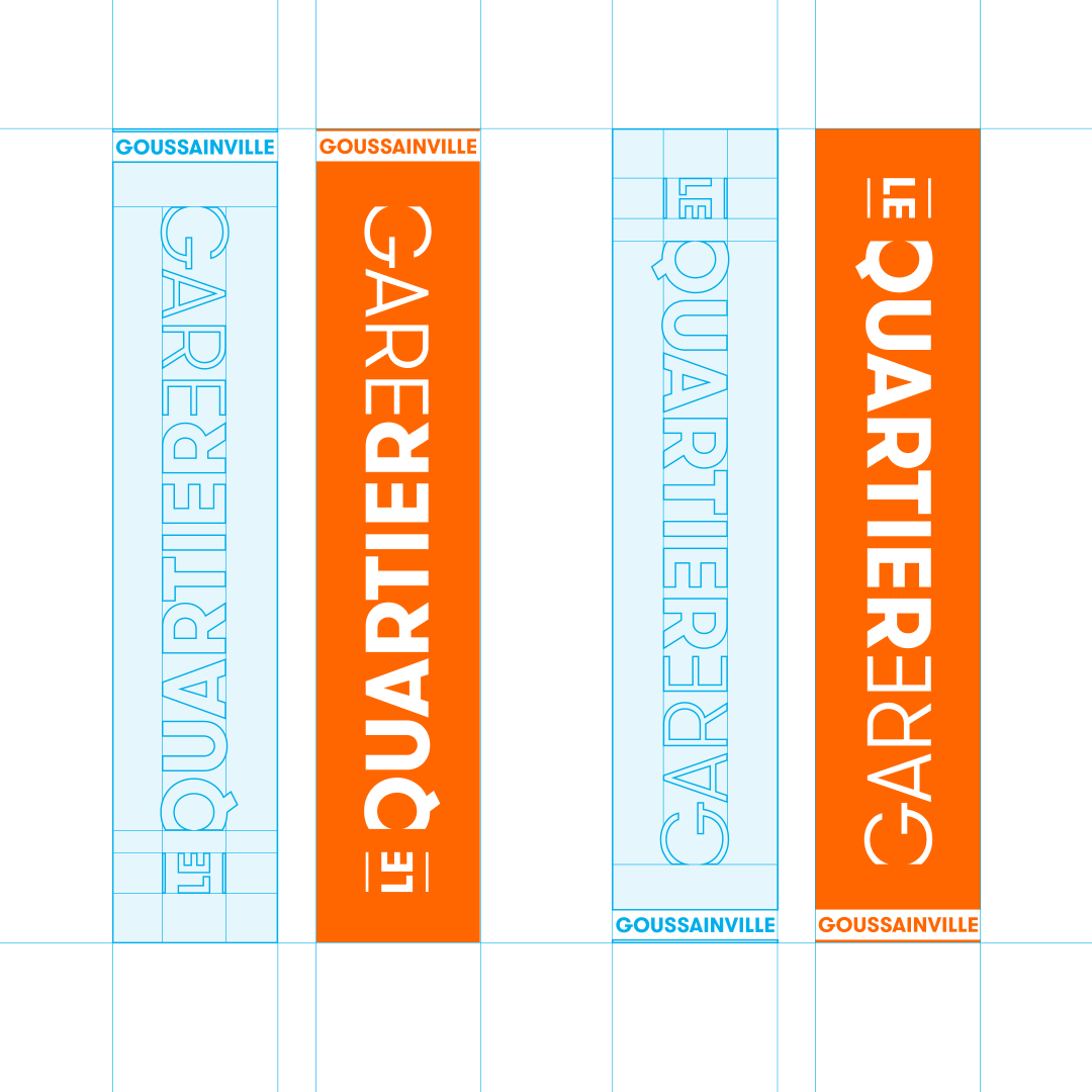 Goussainville Quartier Gare Montage Logotype