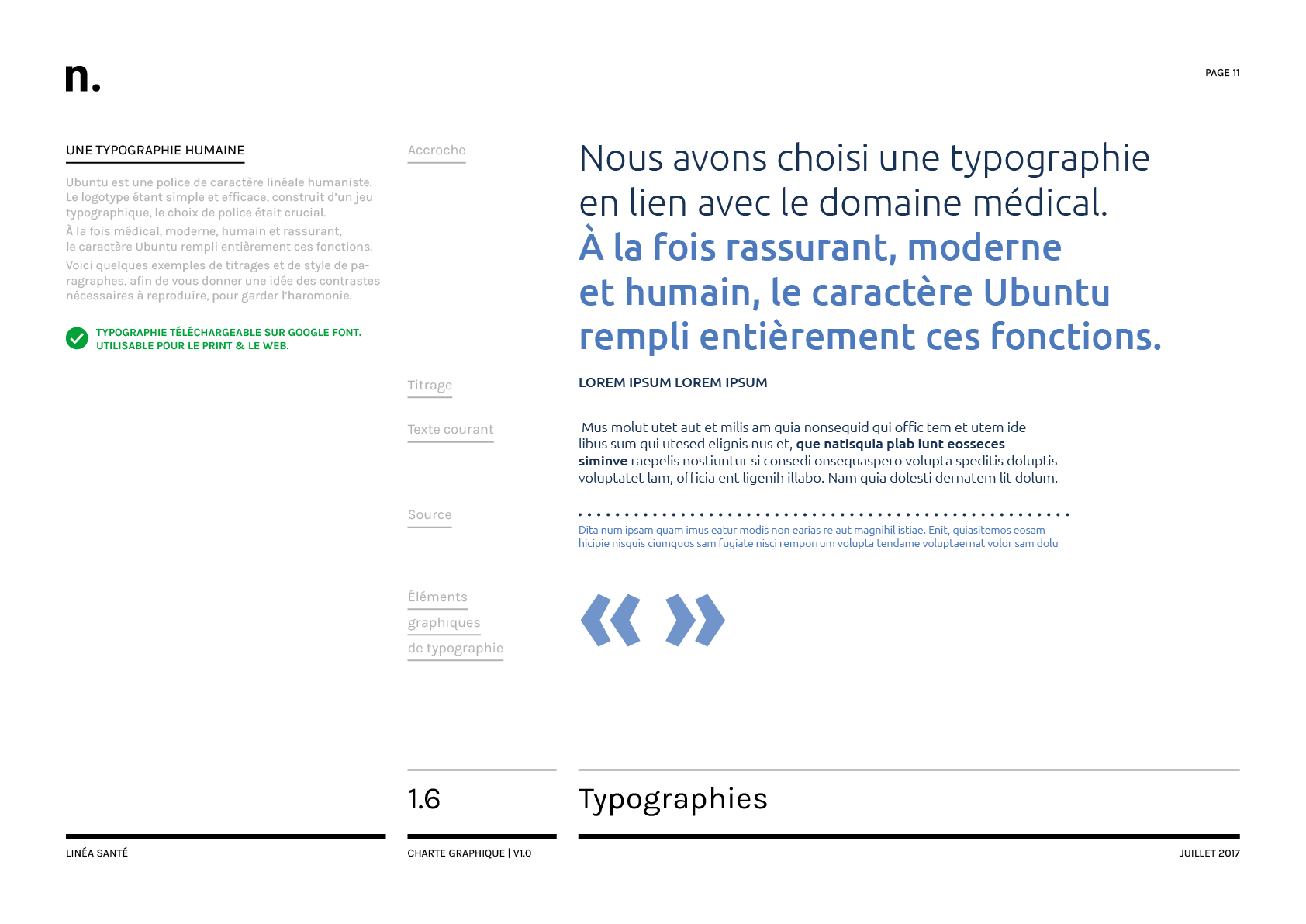 Linea Sante Charte Graphique11