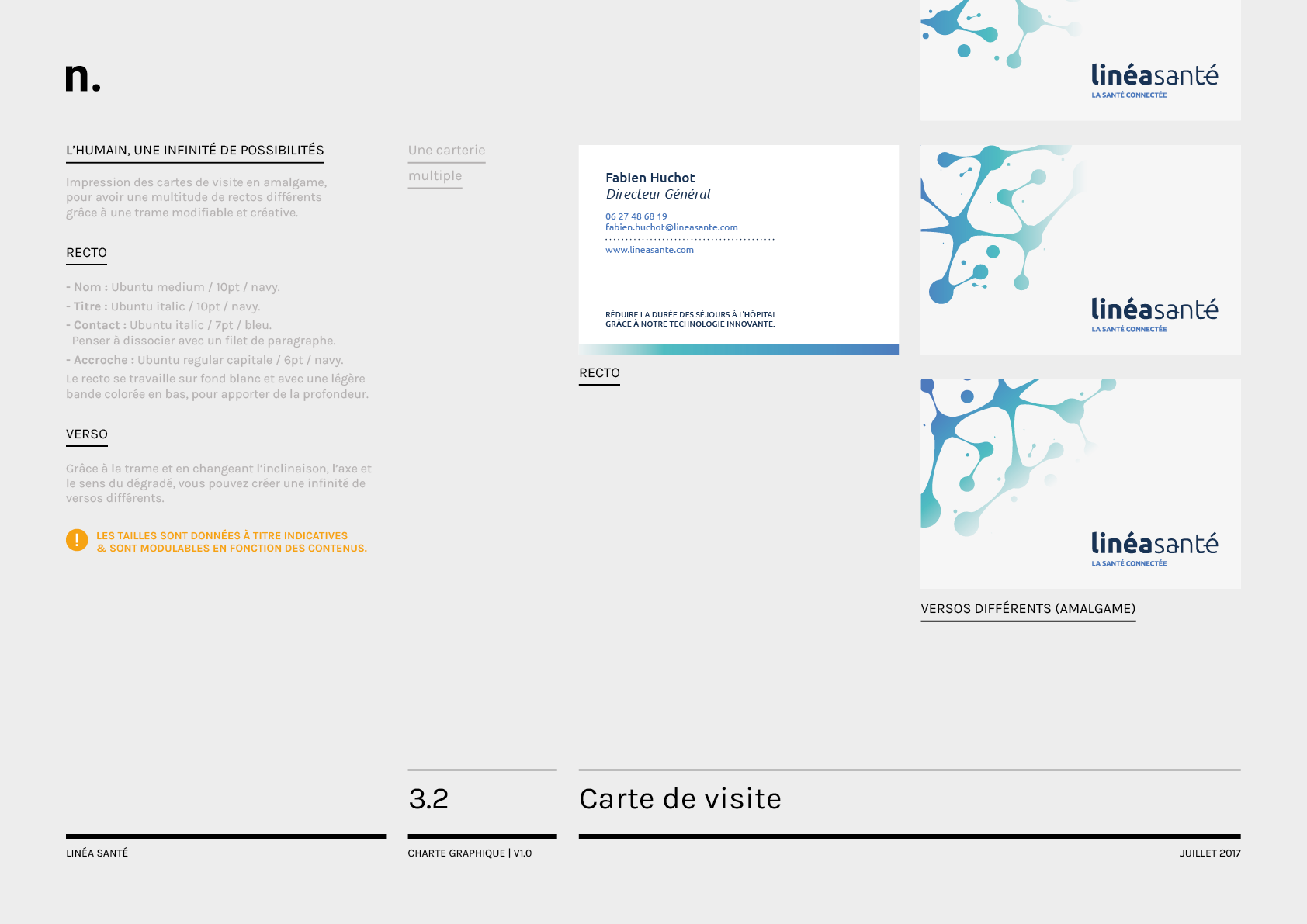 Linea Sante Charte Graphique19