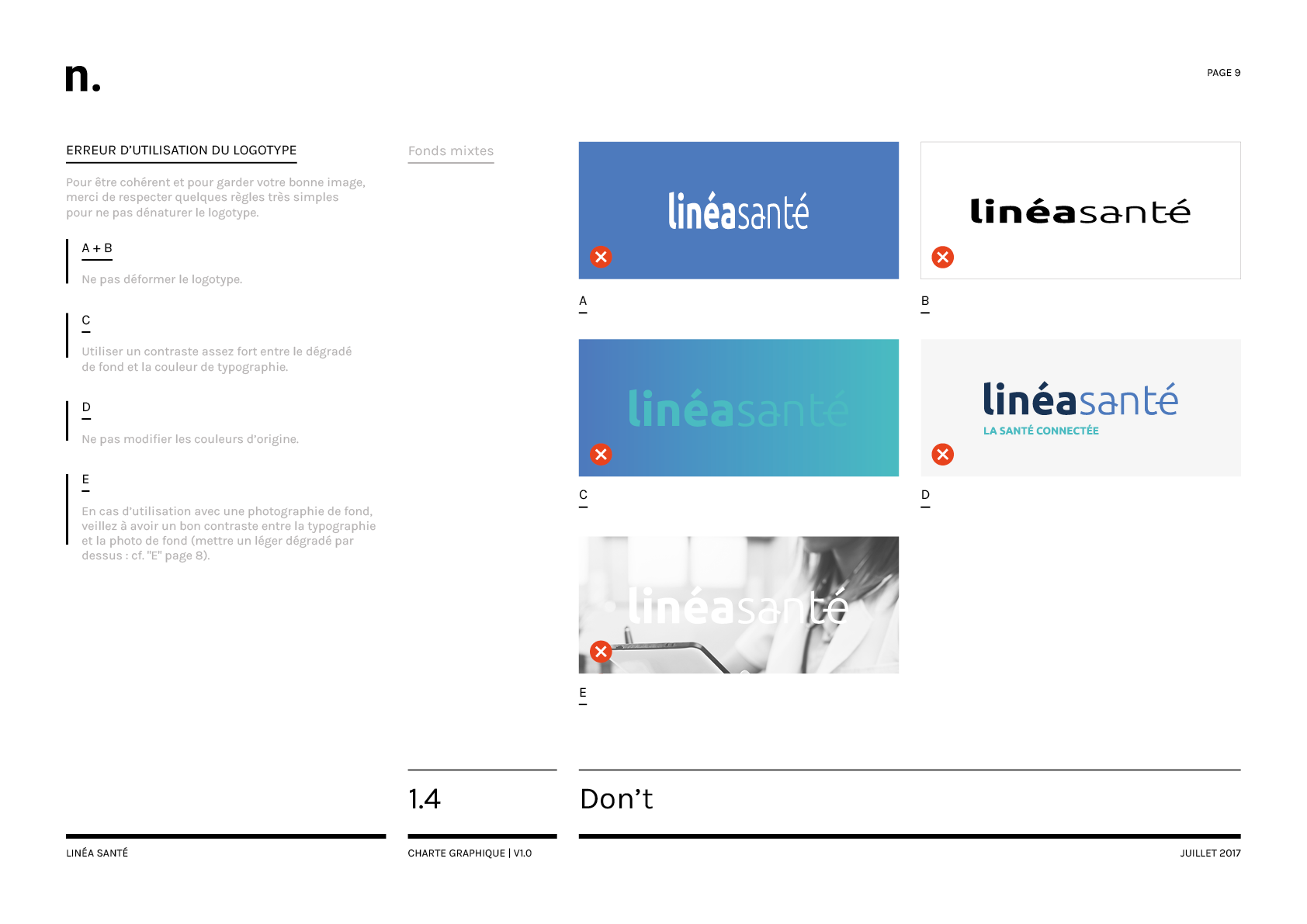 Linea Sante Charte Graphique9