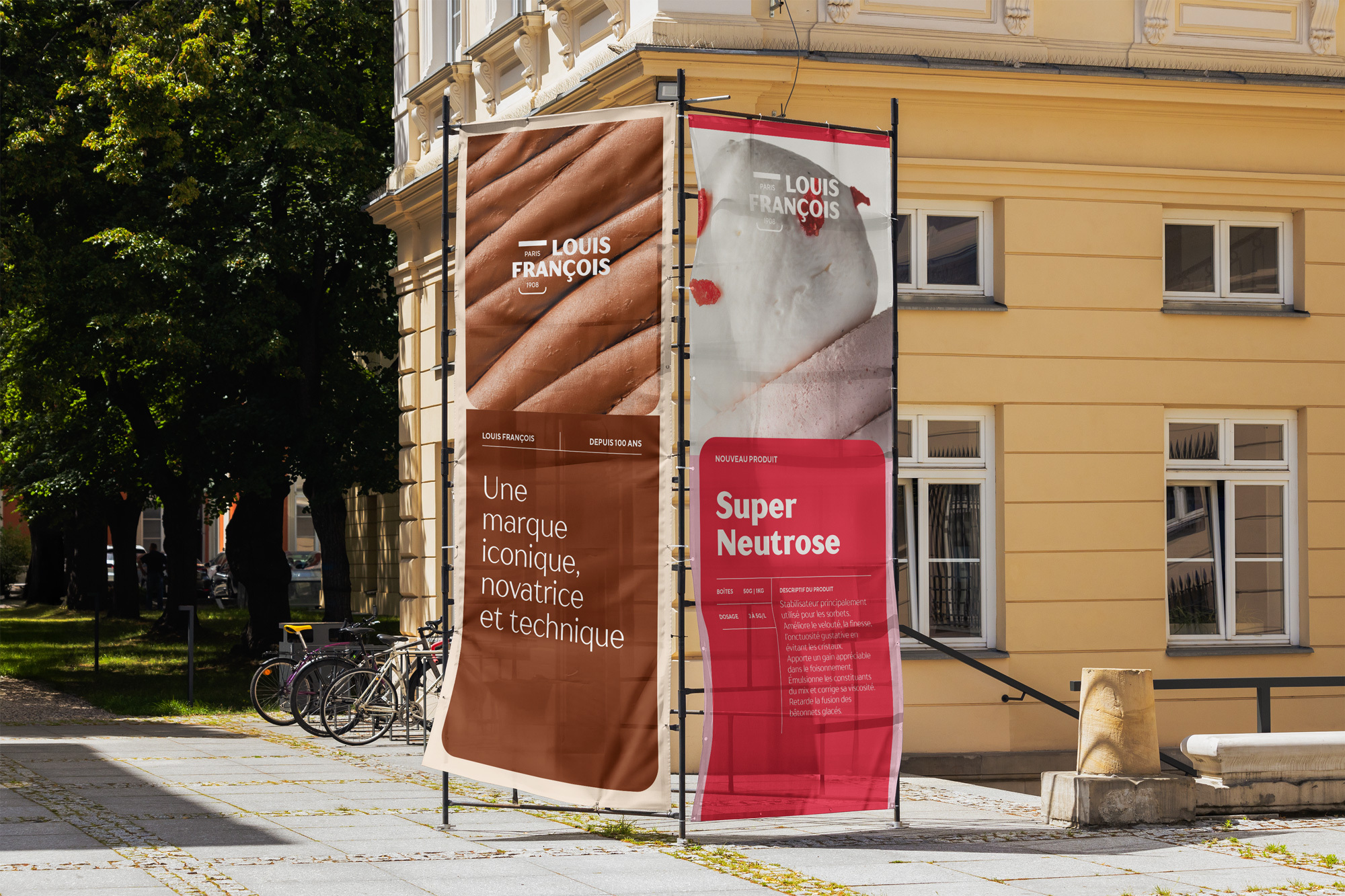 LOUISFRANÇ OIS Banner Mockup