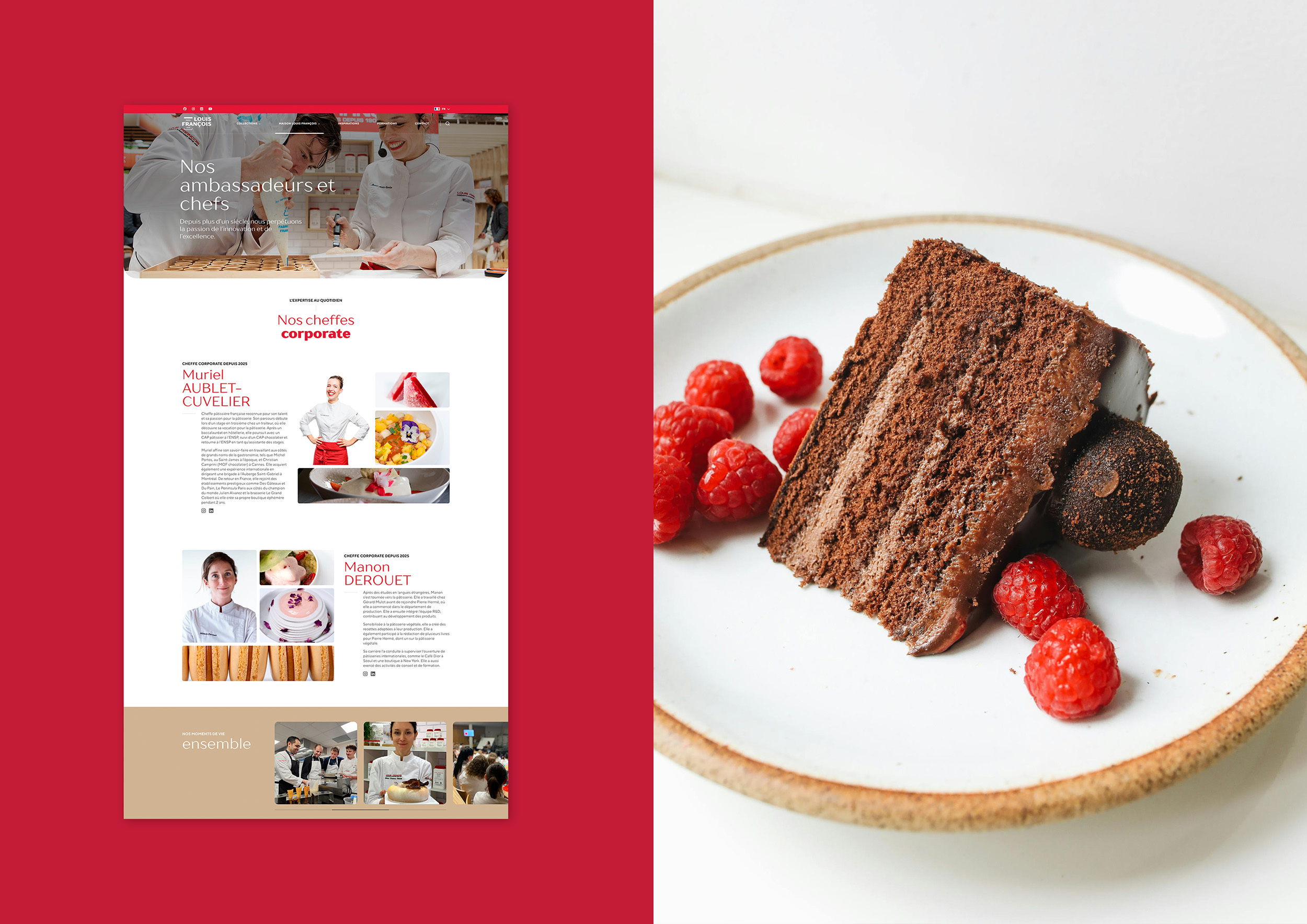 LOUISFRANCOIS Webdesign Ambassadeurs