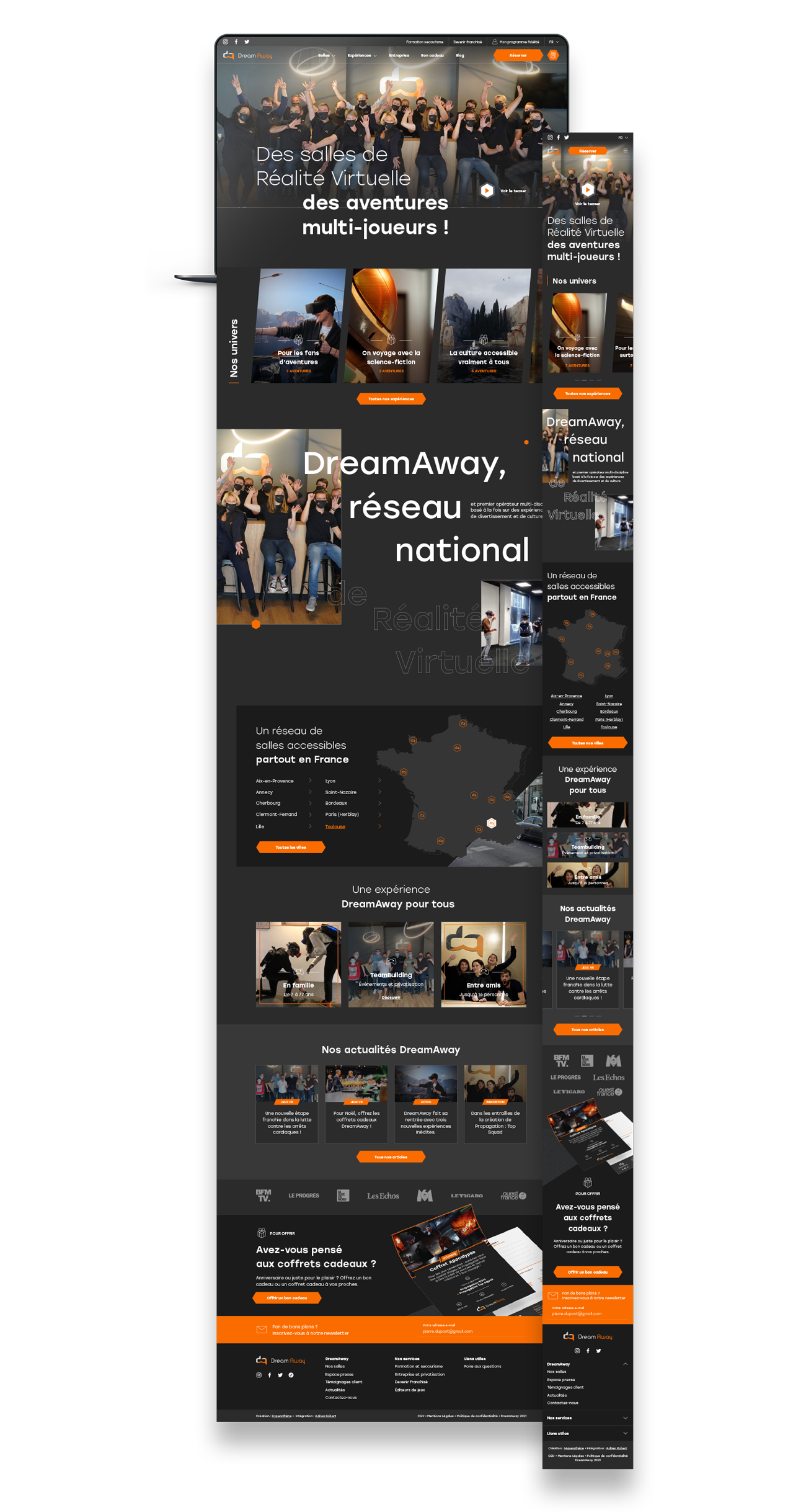 Low2 Dream Away Site Hp 2022 Mockup