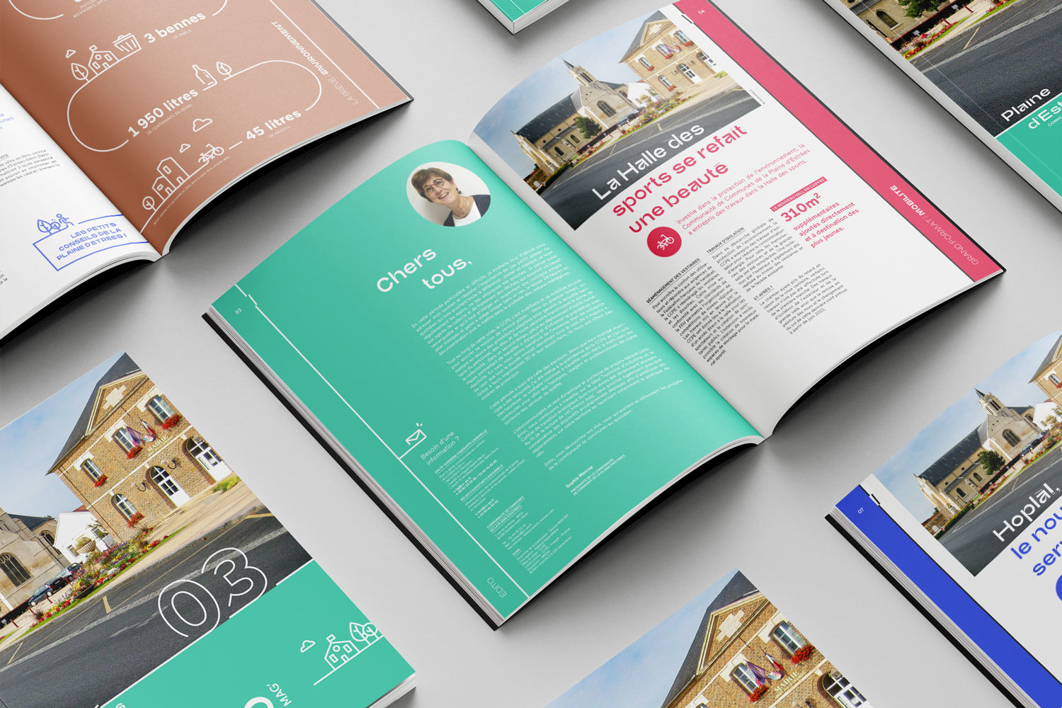Magazine IntercoMag Plaine d'Estrees identité visuelle 14