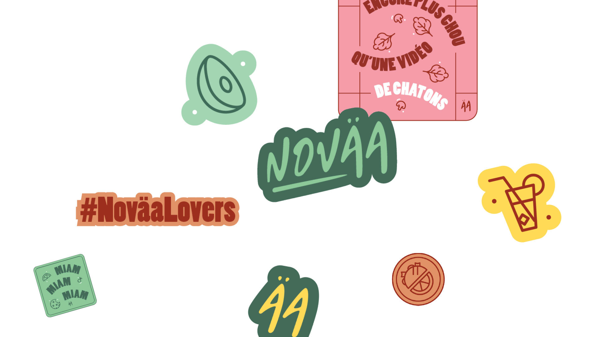 Novaa Identite Visuelle Hypersthene Stickers
