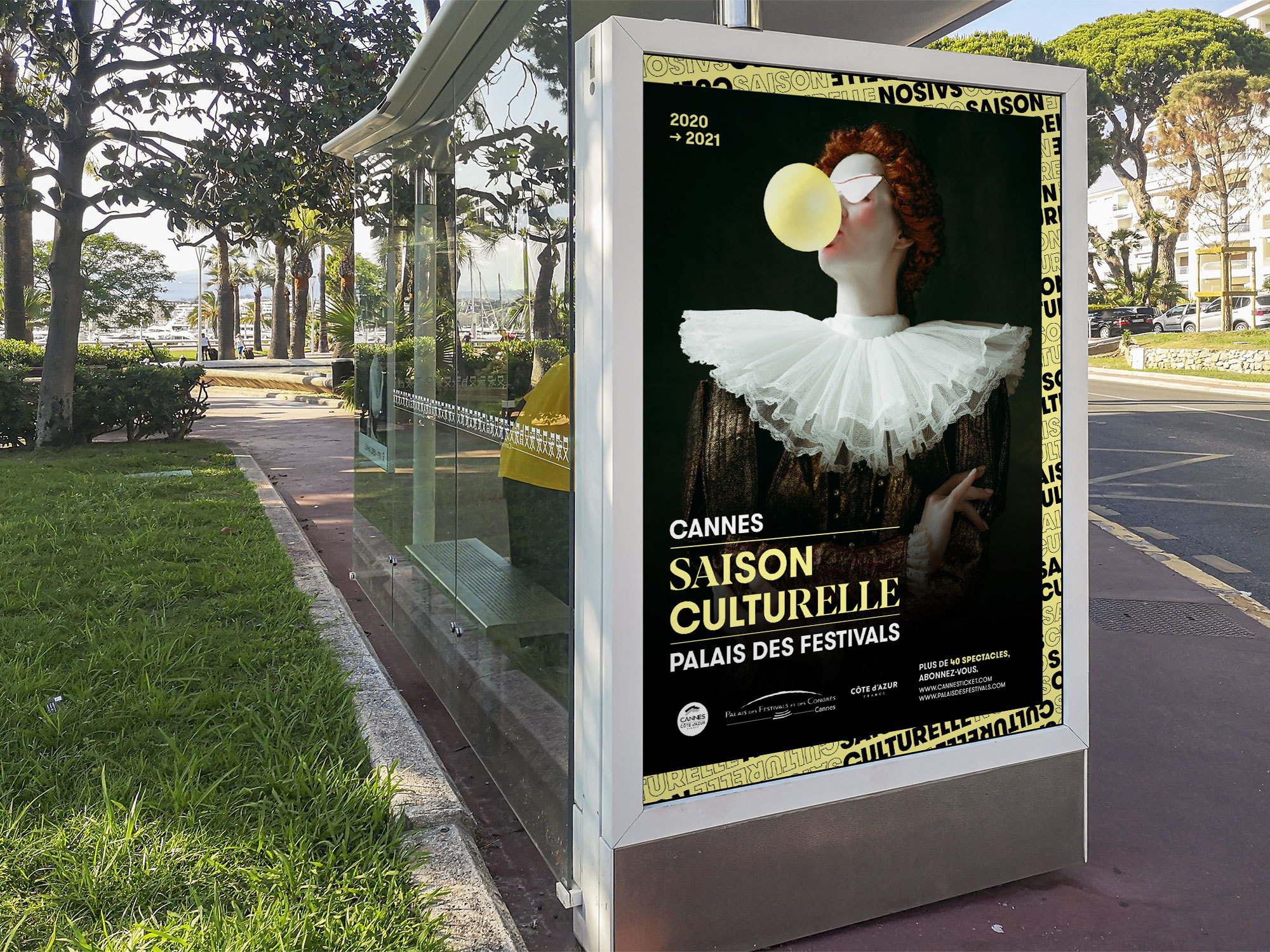 Palais Da Saison Culturelle Abris Bus Cannes 1