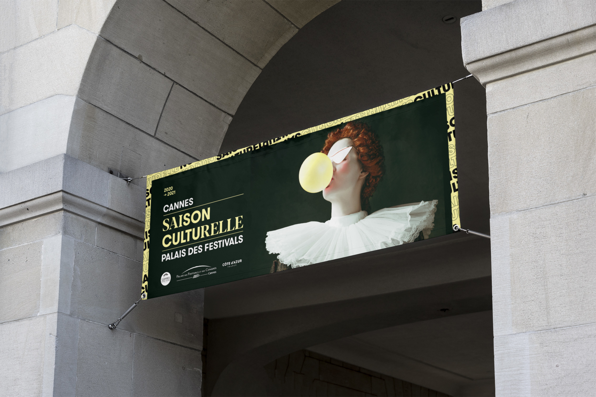 Palais Da Saison Culturelle Banderole 1