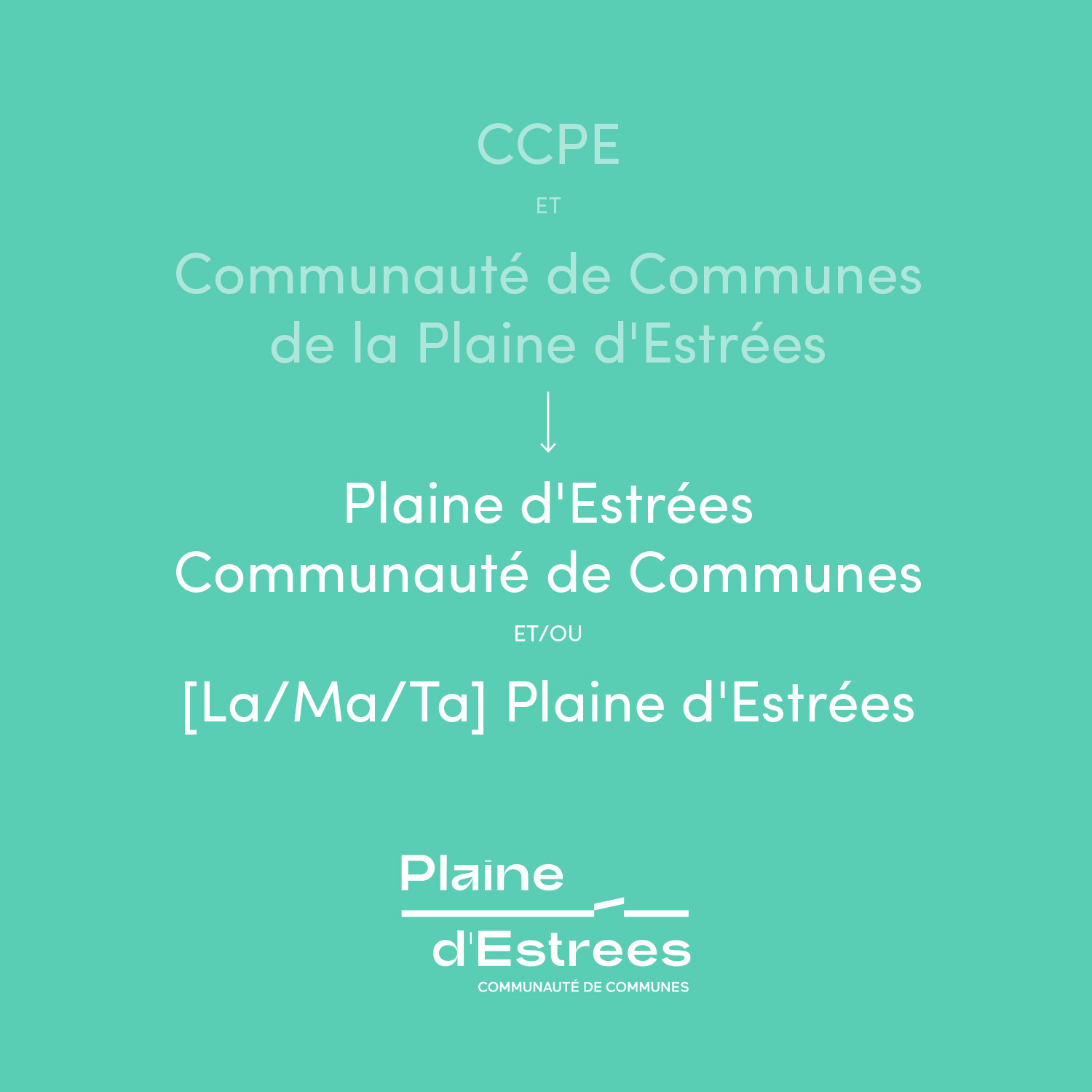 Plaine d'Estrees identité visuelle naming