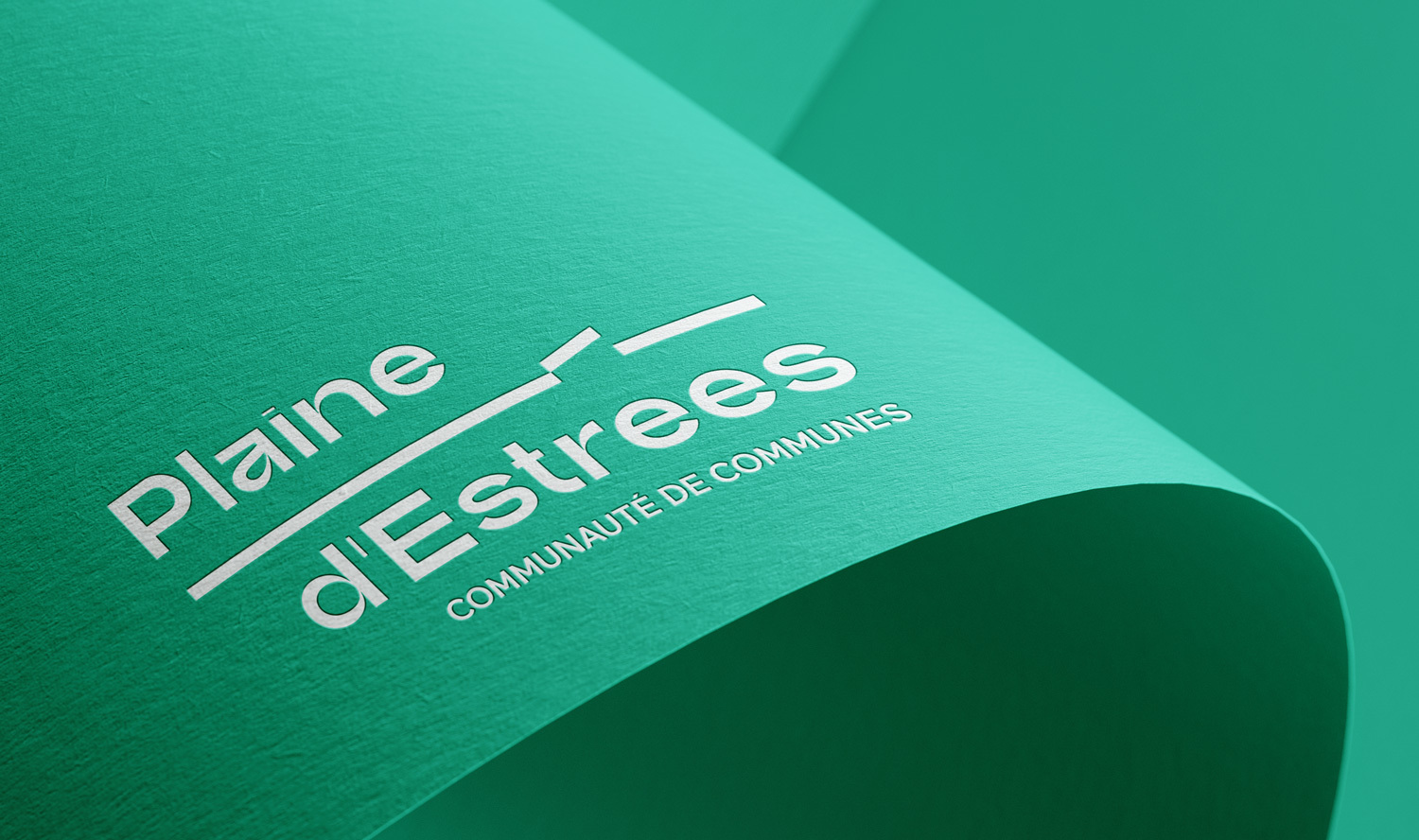 Plaine d'Estrees refonte identité visuelle papeterie 6