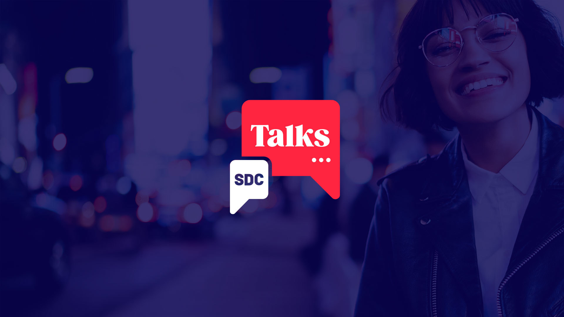 Supde Com Talks Presentation Logotype