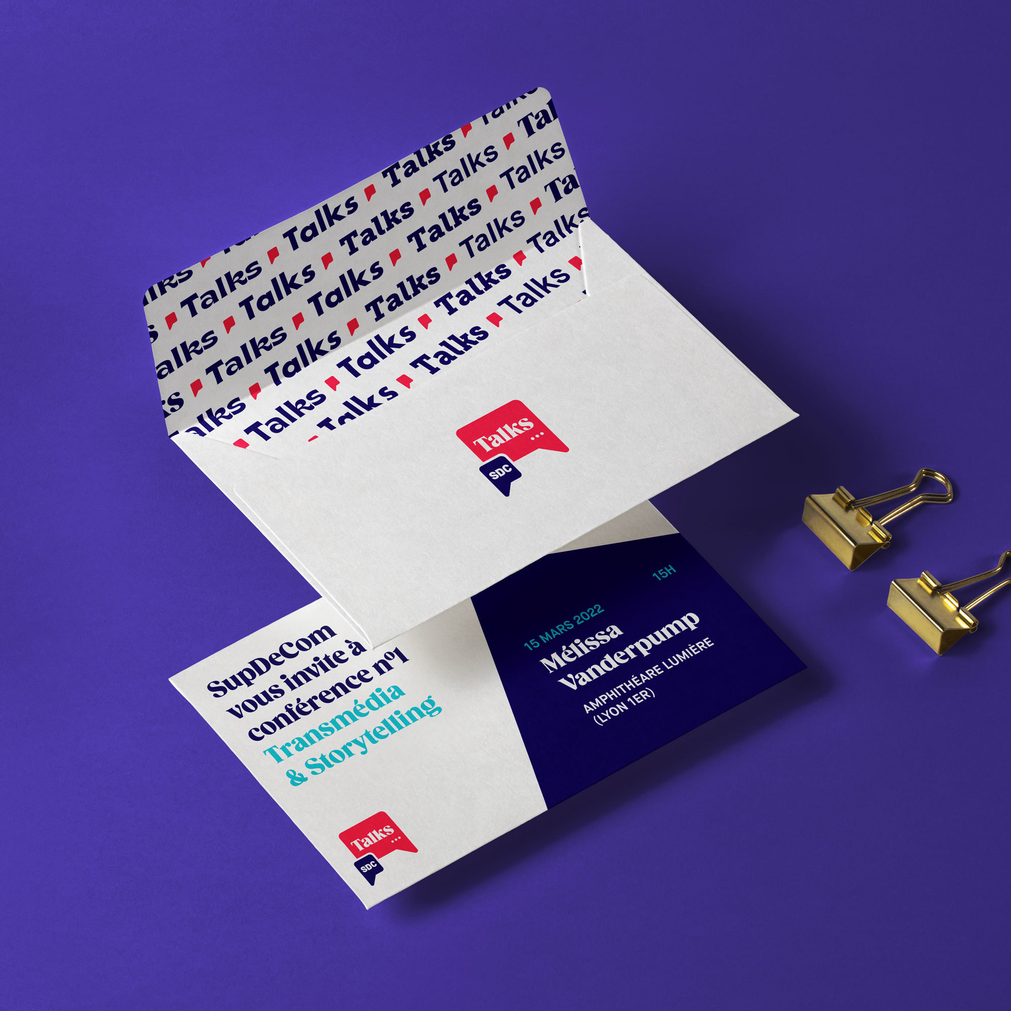 Enveloppe Invite Talks